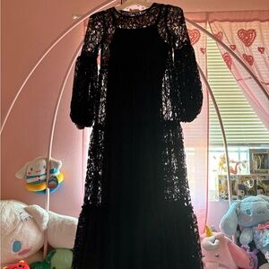 Joyfolie Black Lace Dress